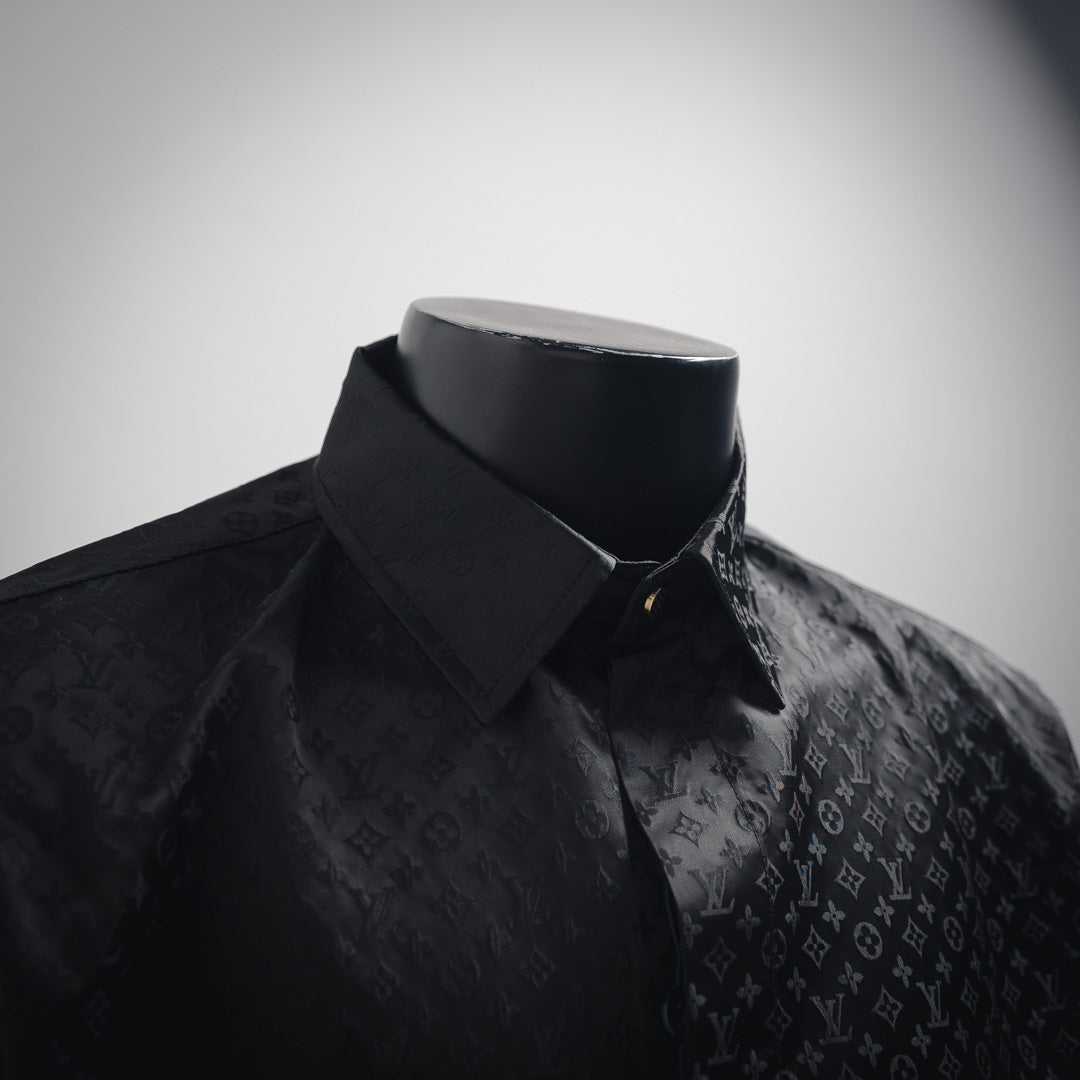 1V  New Dark Pattern Full Print Shirt