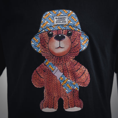 Bu  front and back bear print T-shirt