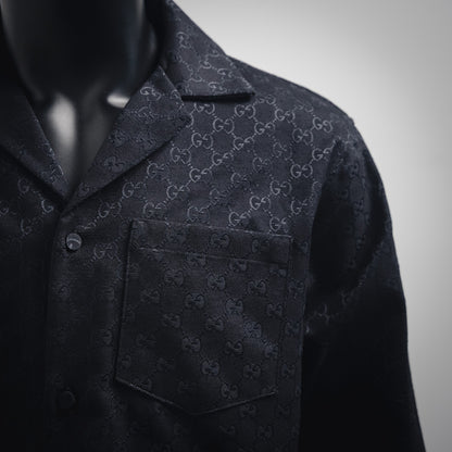 G  25ss Hidden Jacquard Lapel Cardigan Jacket