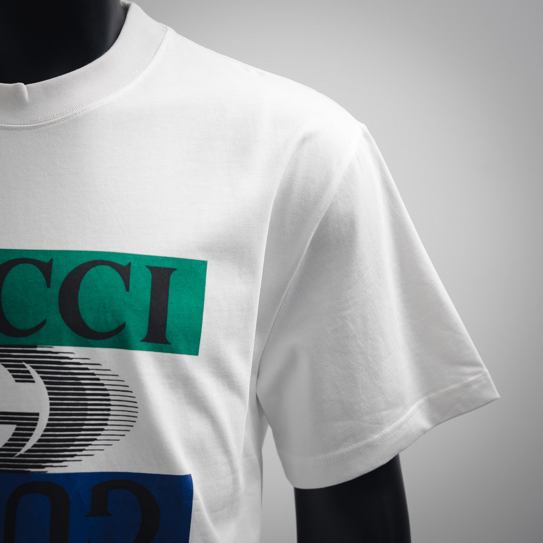 G  Classic style double logo printed T-shirt