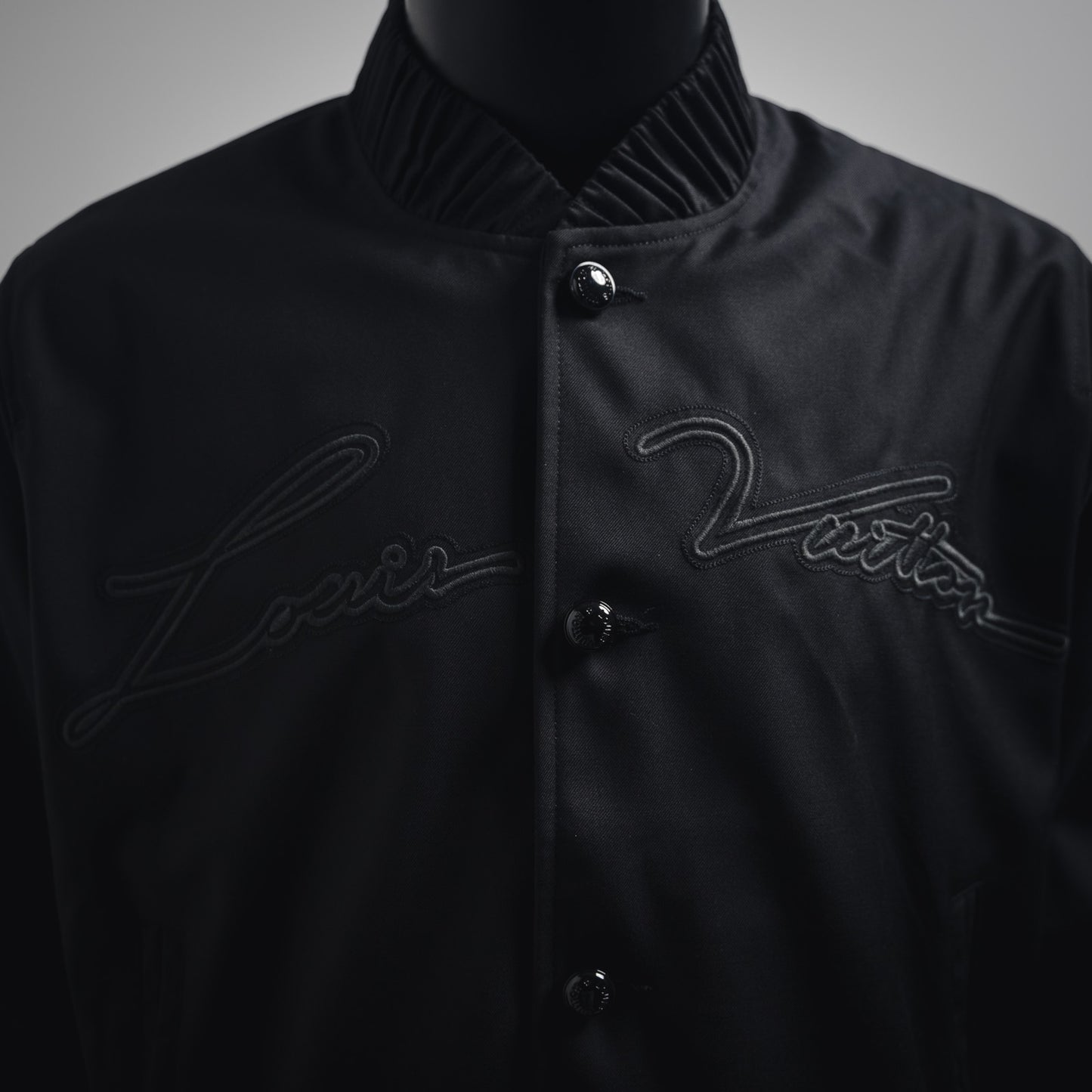 1V Pharrell embroidered flight jacket