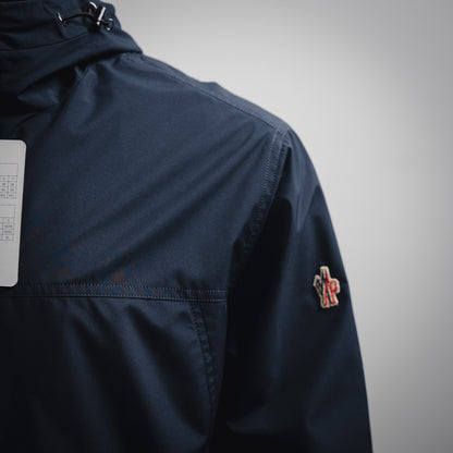 Mo  2025SS Embroidered logo hooded jacket