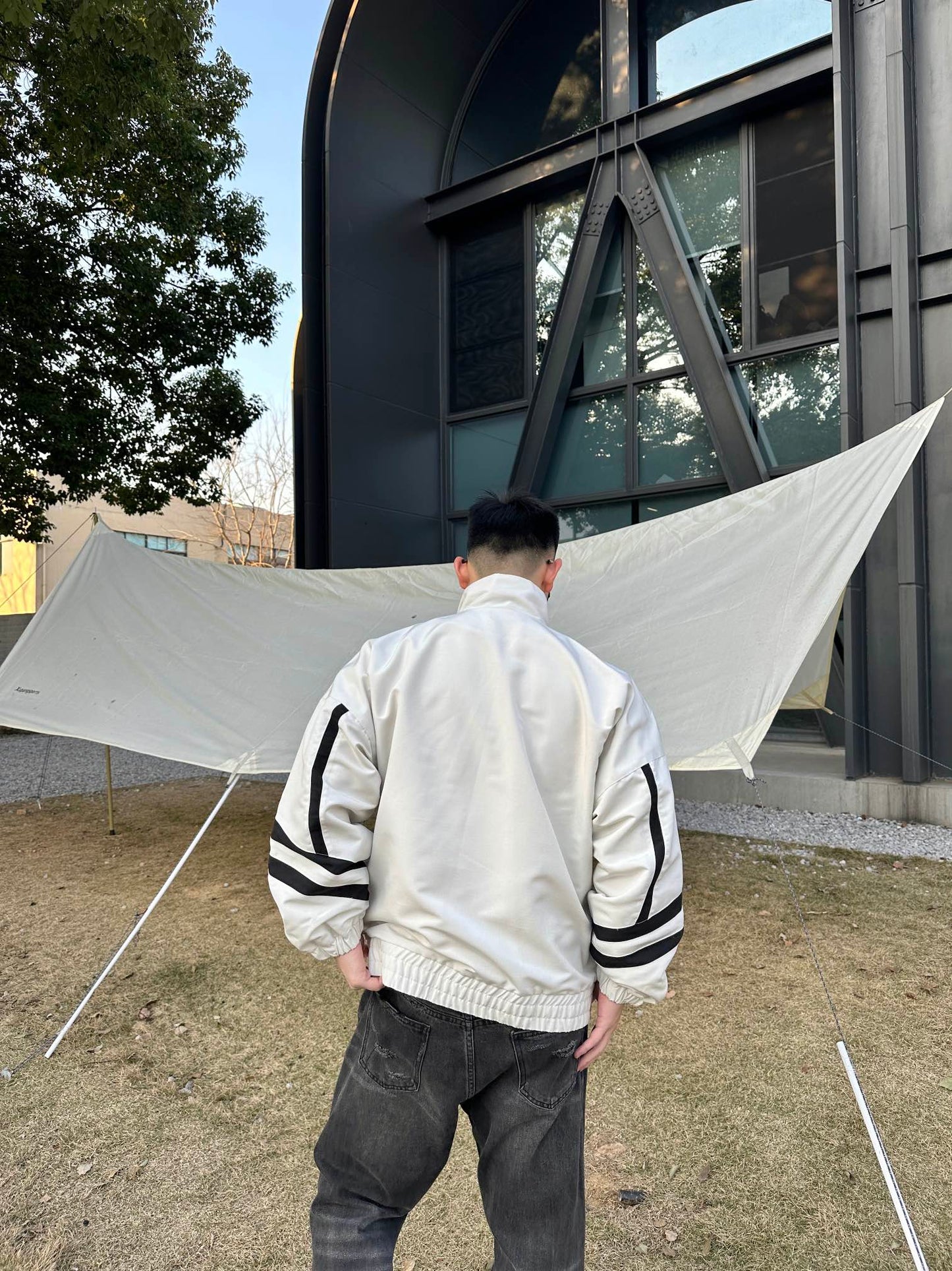 B  Runway style sports jacket