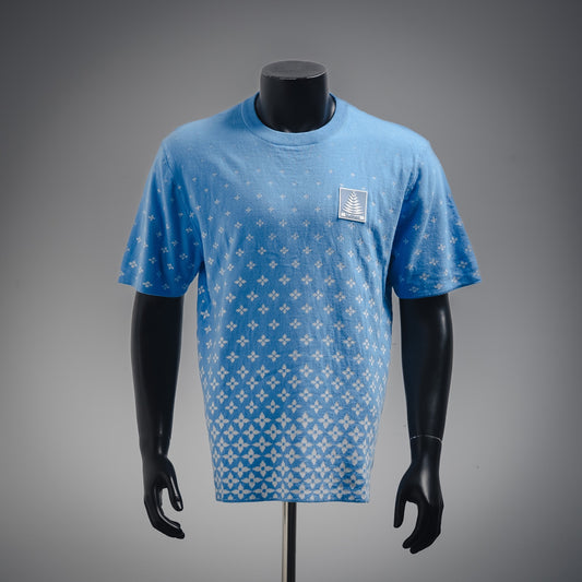 1V 25ss ski series gradient knitted short sleeves