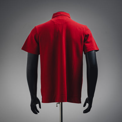 Bu  25SS Snake Letter B Short Sleeve Polo Shirt