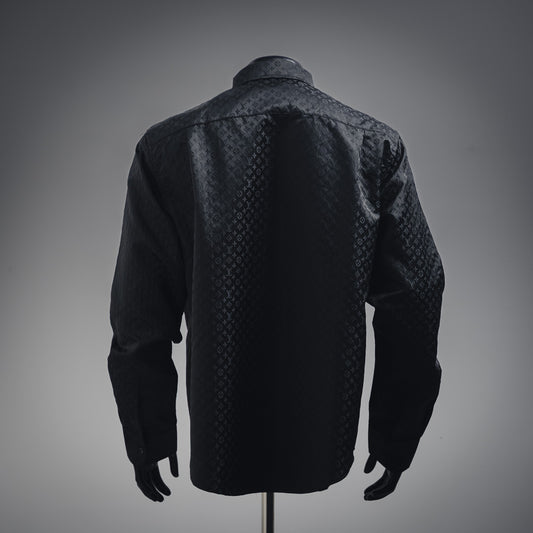 1V  New Dark Pattern Full Print Shirt
