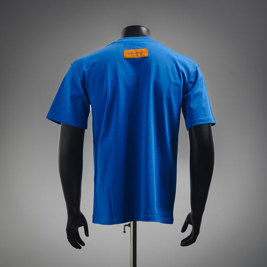 1V  3D embossed logo T-shirt