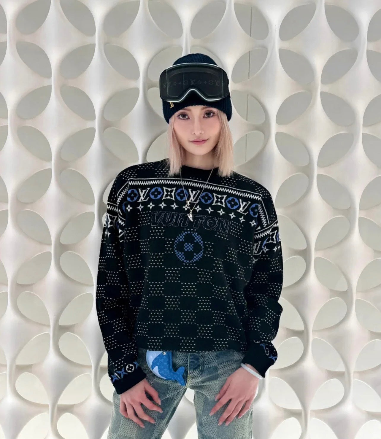 1V 2024FW Ski Series Autumn and Winter Sweater