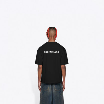 B 24ss letter logo printed T-shirt