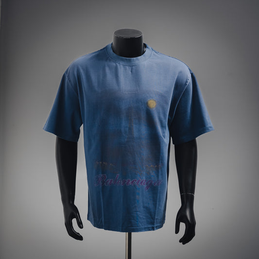 B  Night view of the Eiffel Tower T-shirt