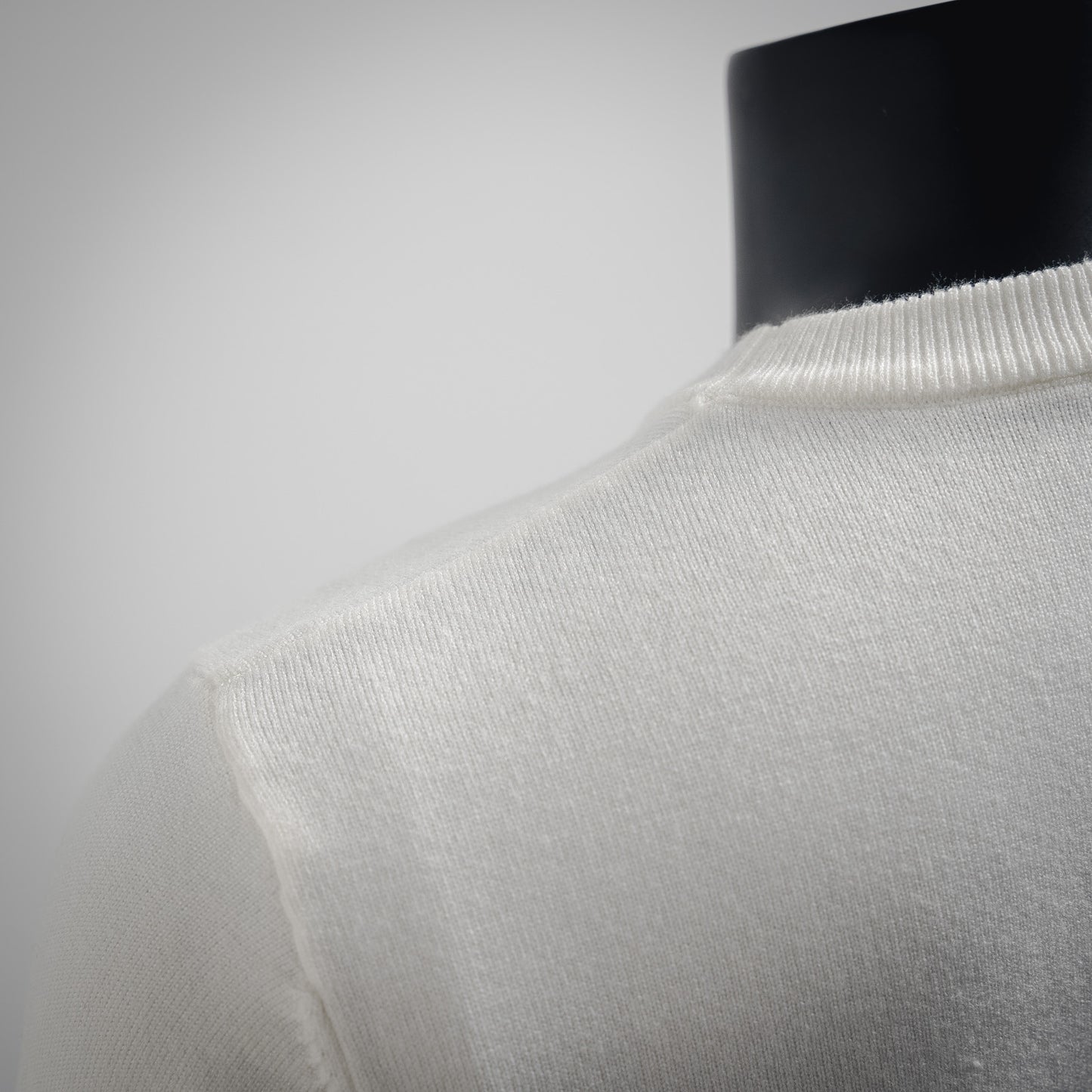 L 24ss Jacquard-Herz-Strickpullover 
