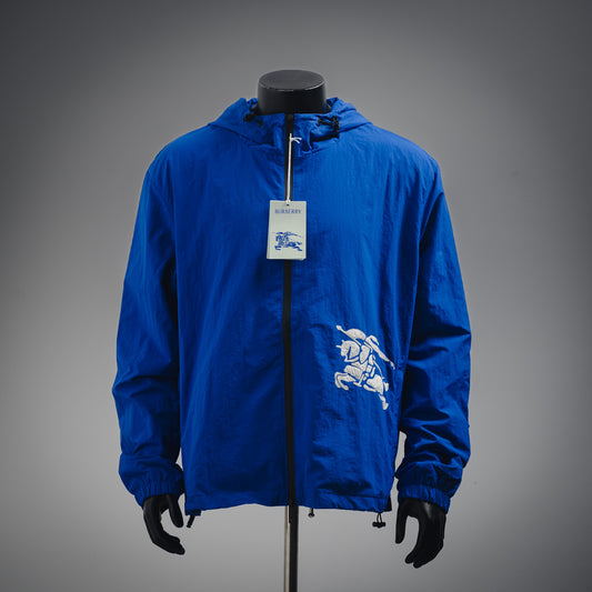 Bu  New Woven Horse Zip-Up Jacket
