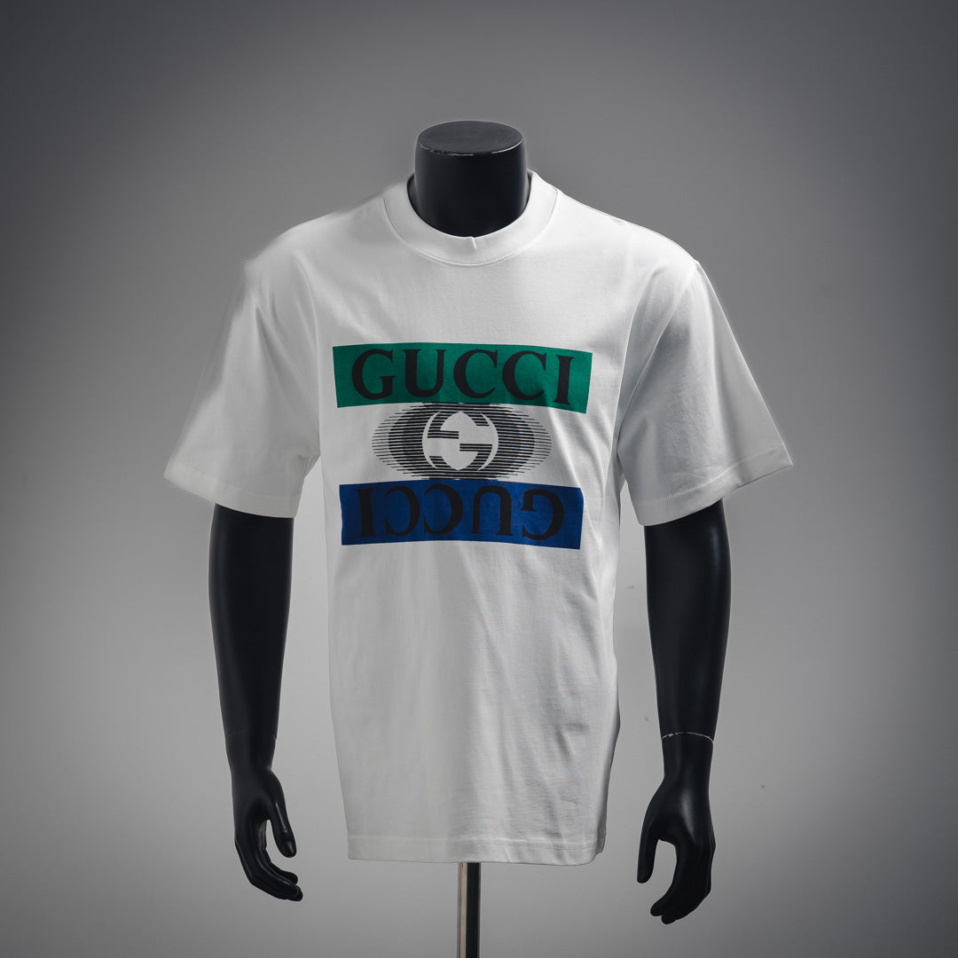 G  Classic style double logo printed T-shirt