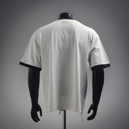 M Embroidered logo T-shirt