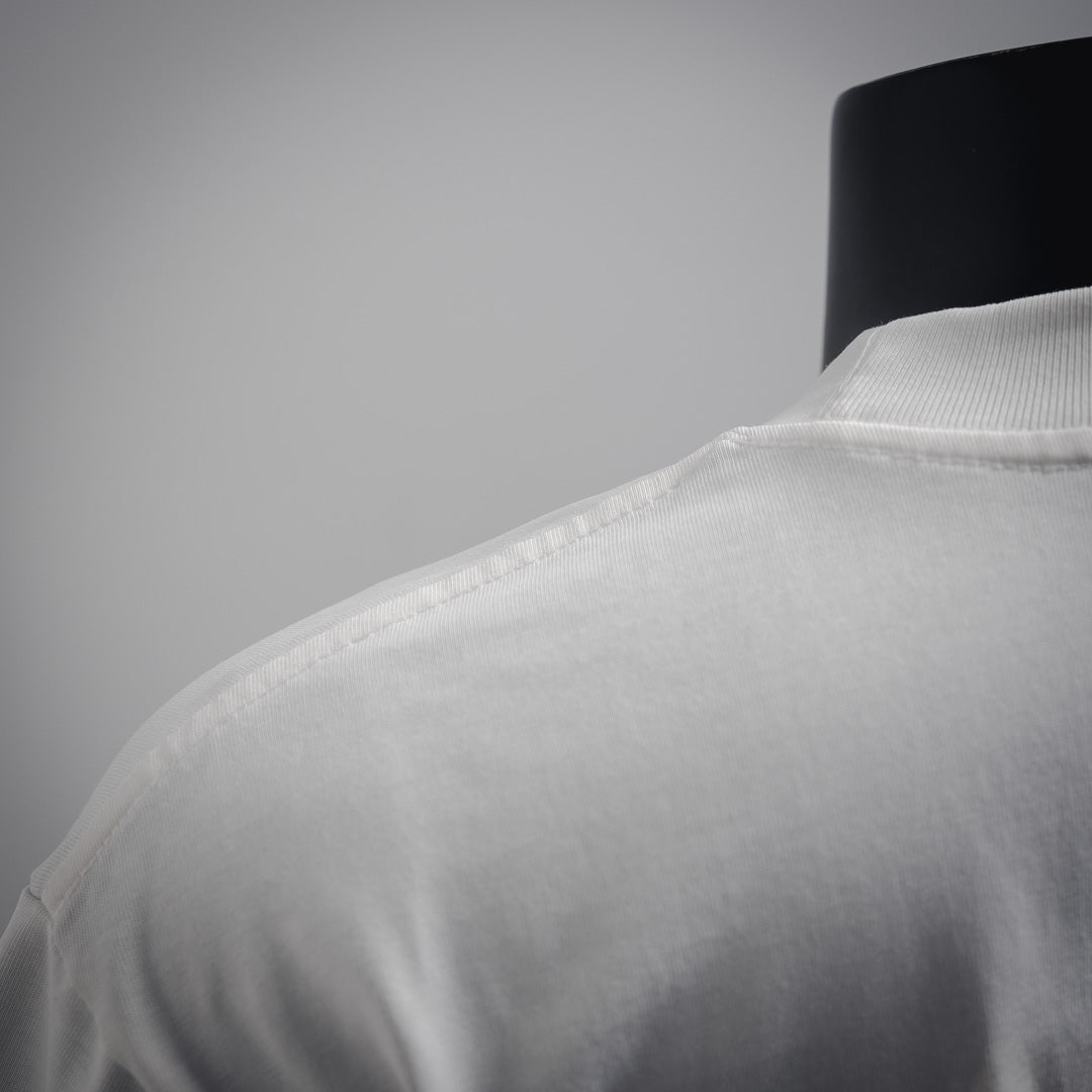 Le 2025ss fluoreszierendes T-Shirt mit Schlangenmuster 