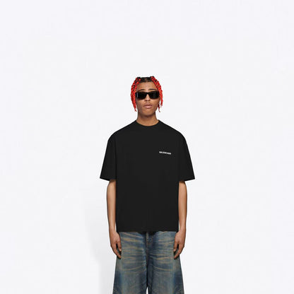 B 24ss letter logo printed T-shirt