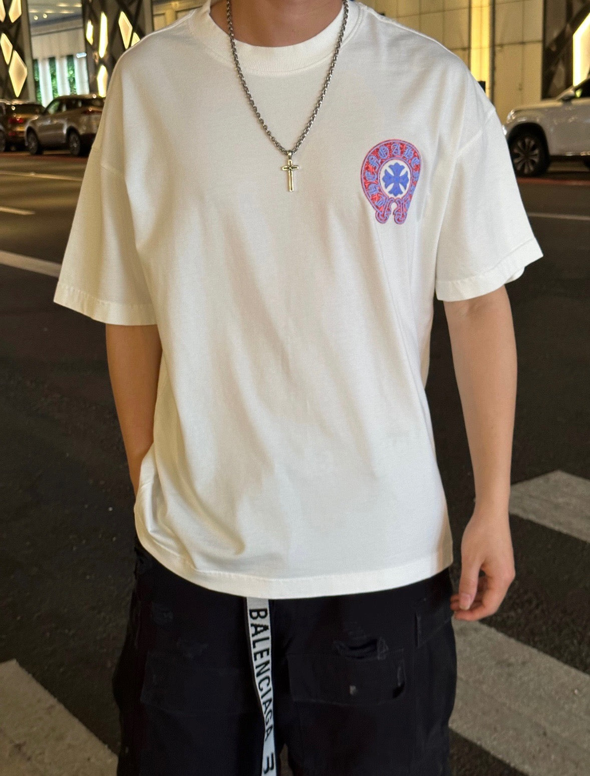 CH 2025ss horseshoe print T-shirt