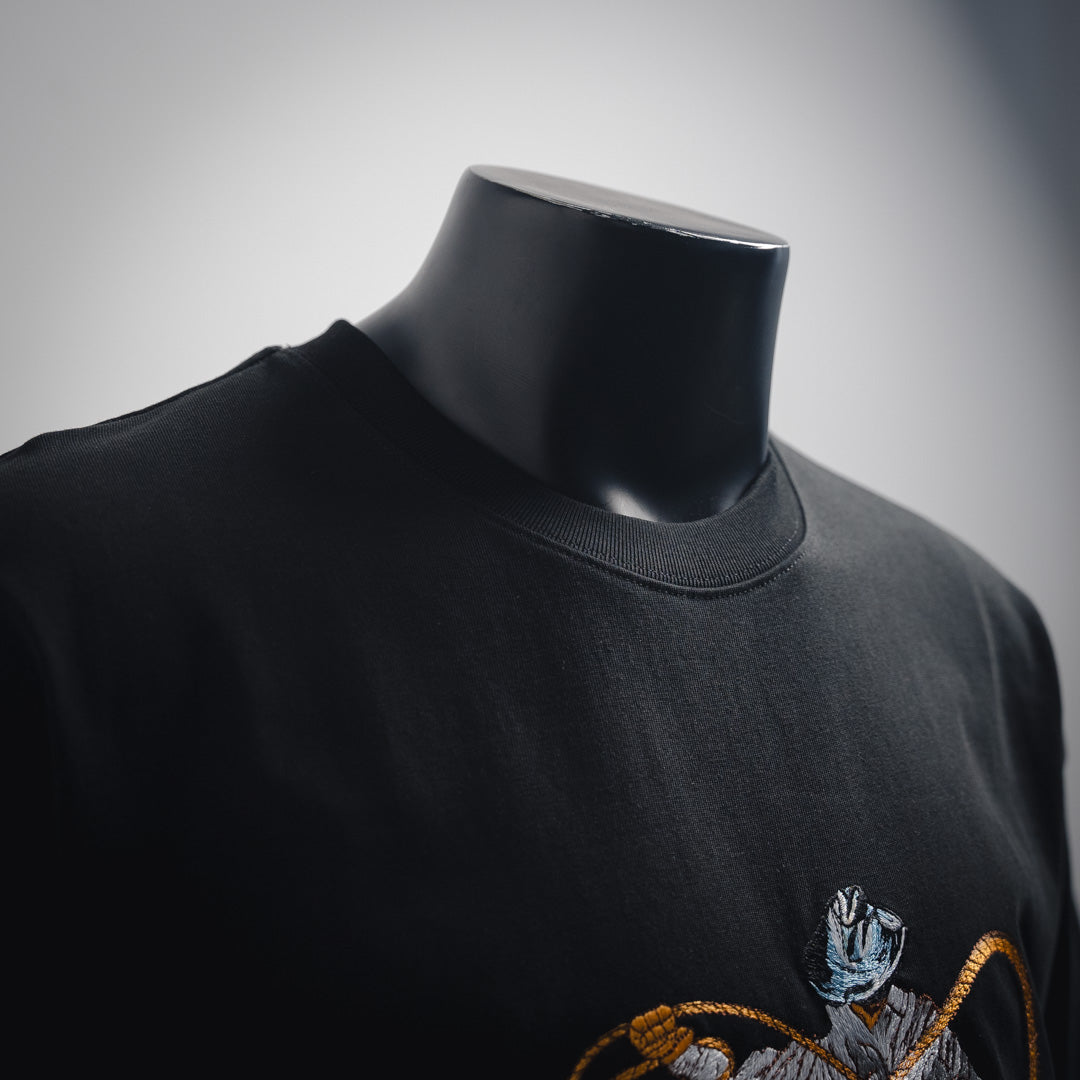 1V 2025ss Graphic Embroidered Cotton T-Shirt