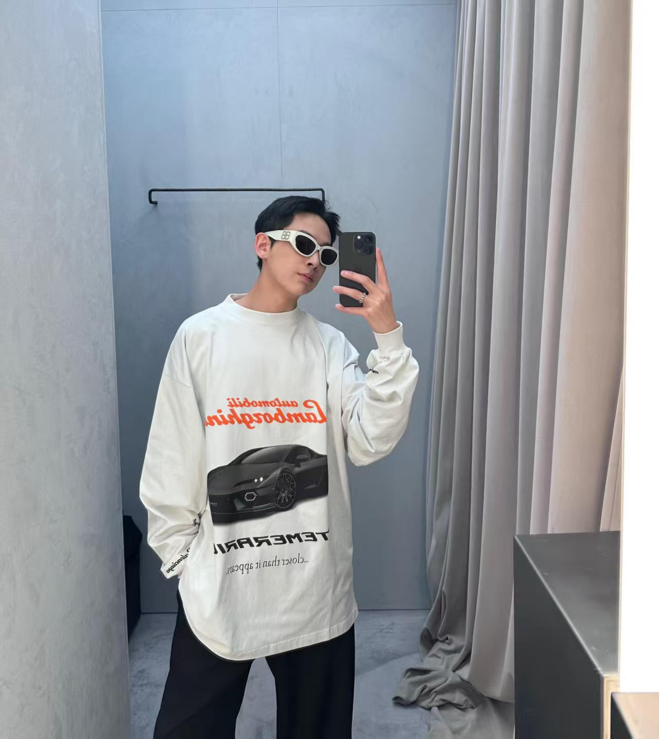 B  Racing long sleeves