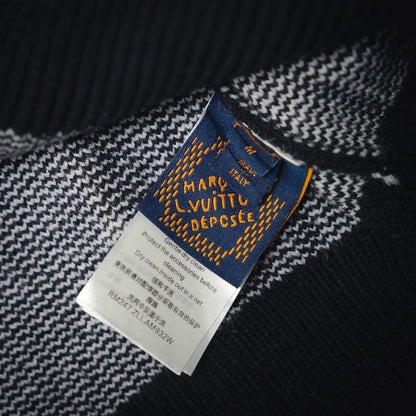 L 24Fw Jacquard-Woll-Pullover-Sweater 