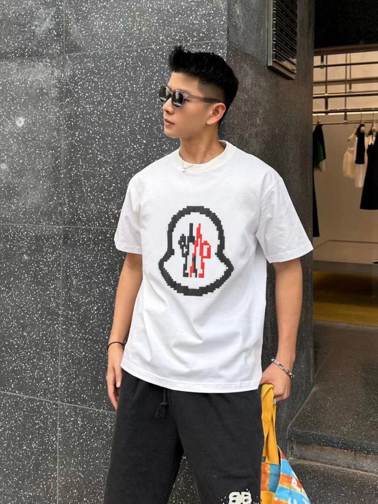 
Mo 2025ss neues bedrucktes T-Shirt