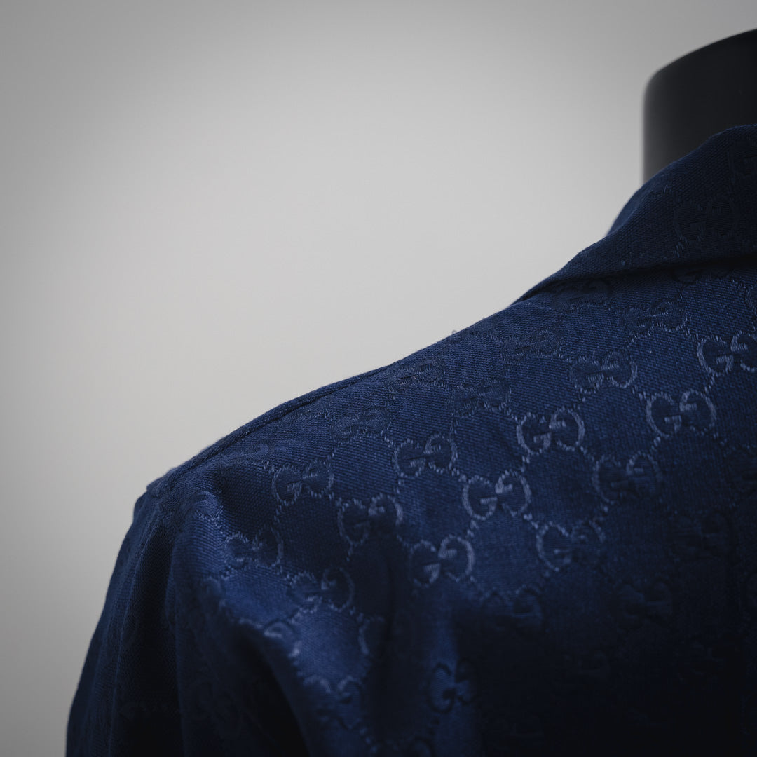 G  25ss Hidden Jacquard Lapel Cardigan Jacket