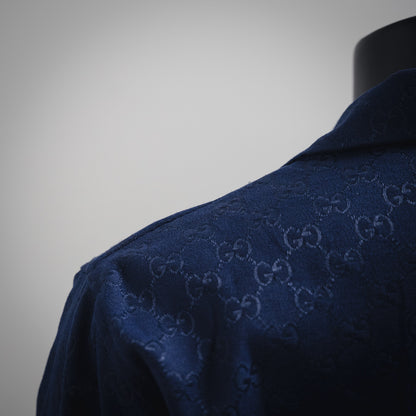 G  25ss Hidden Jacquard Lapel Cardigan Jacket