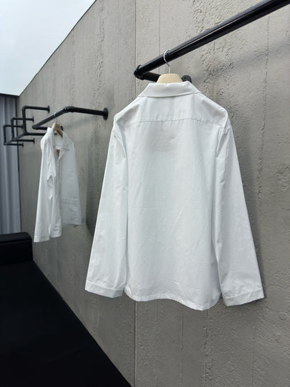 M  embroidered shirt