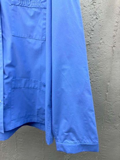 M  embroidered shirt