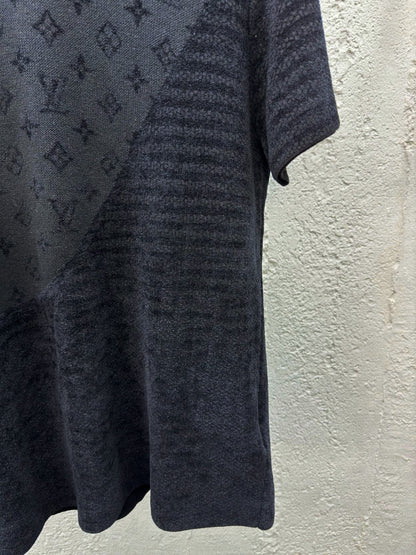 1V  25SS Jacquard Woolen T-shirt