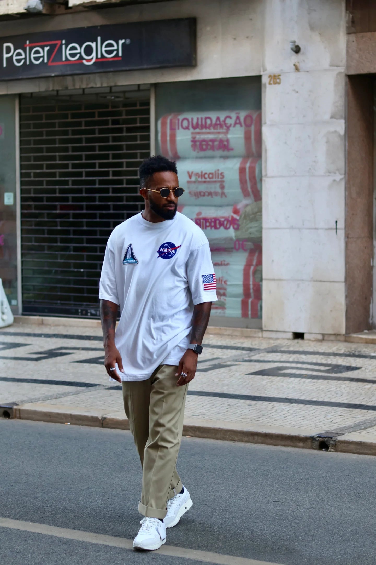 B  X NASA Aviation T-Shirt