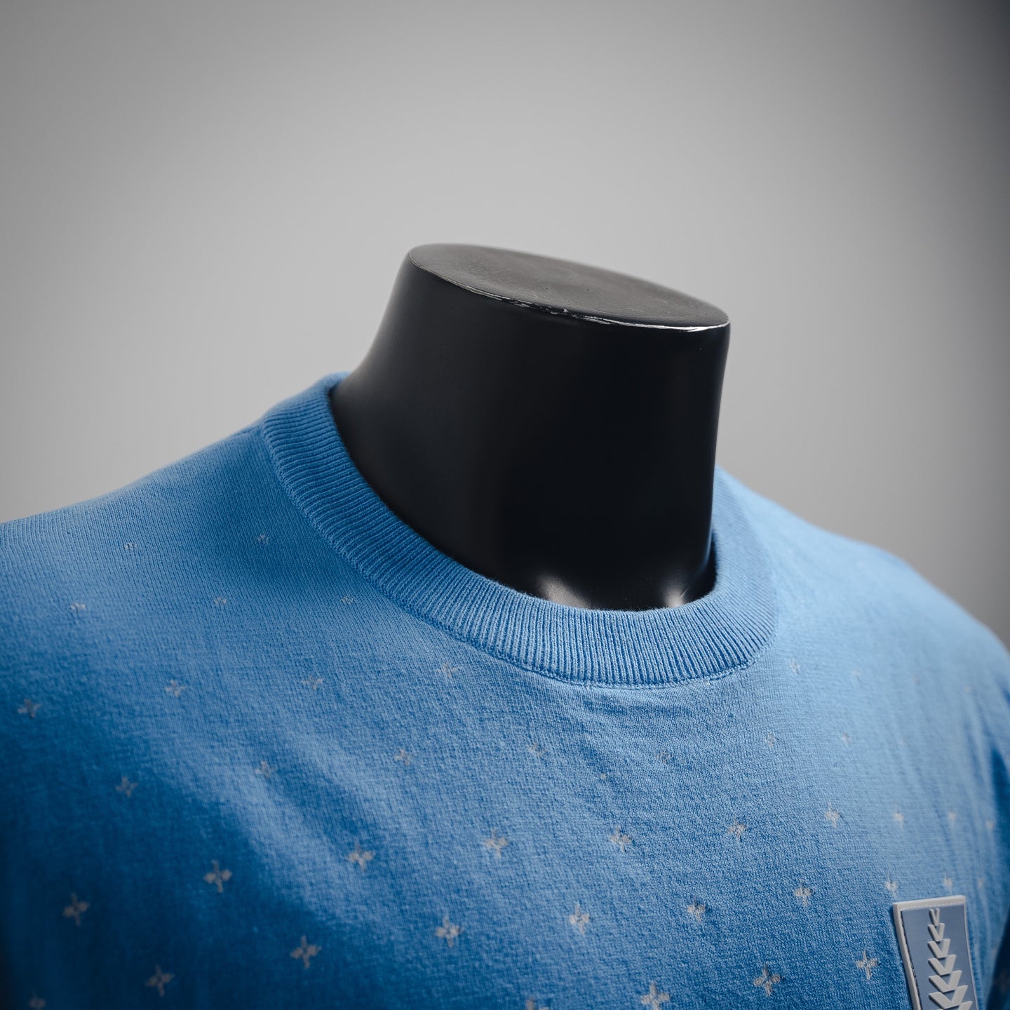 1V 25ss ski series gradient knitted short sleeves