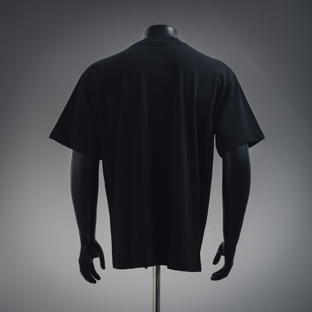 T-Shirt mit gesticktem Pocket-Logo 