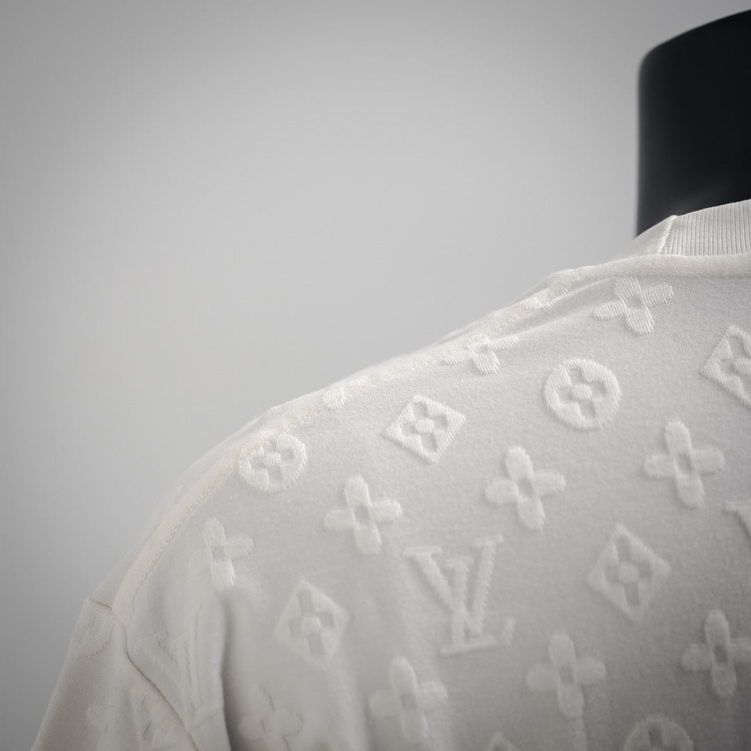 1V 25ss embroidered logo T-shirt