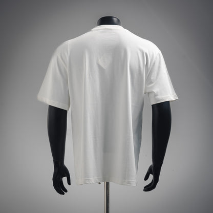 T-Shirt mit gesticktem Pocket-Logo 