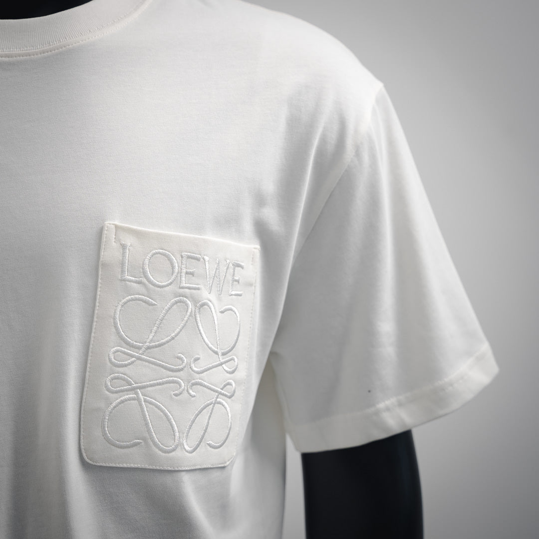 Le Pocket Logo Embroidered T-shirt