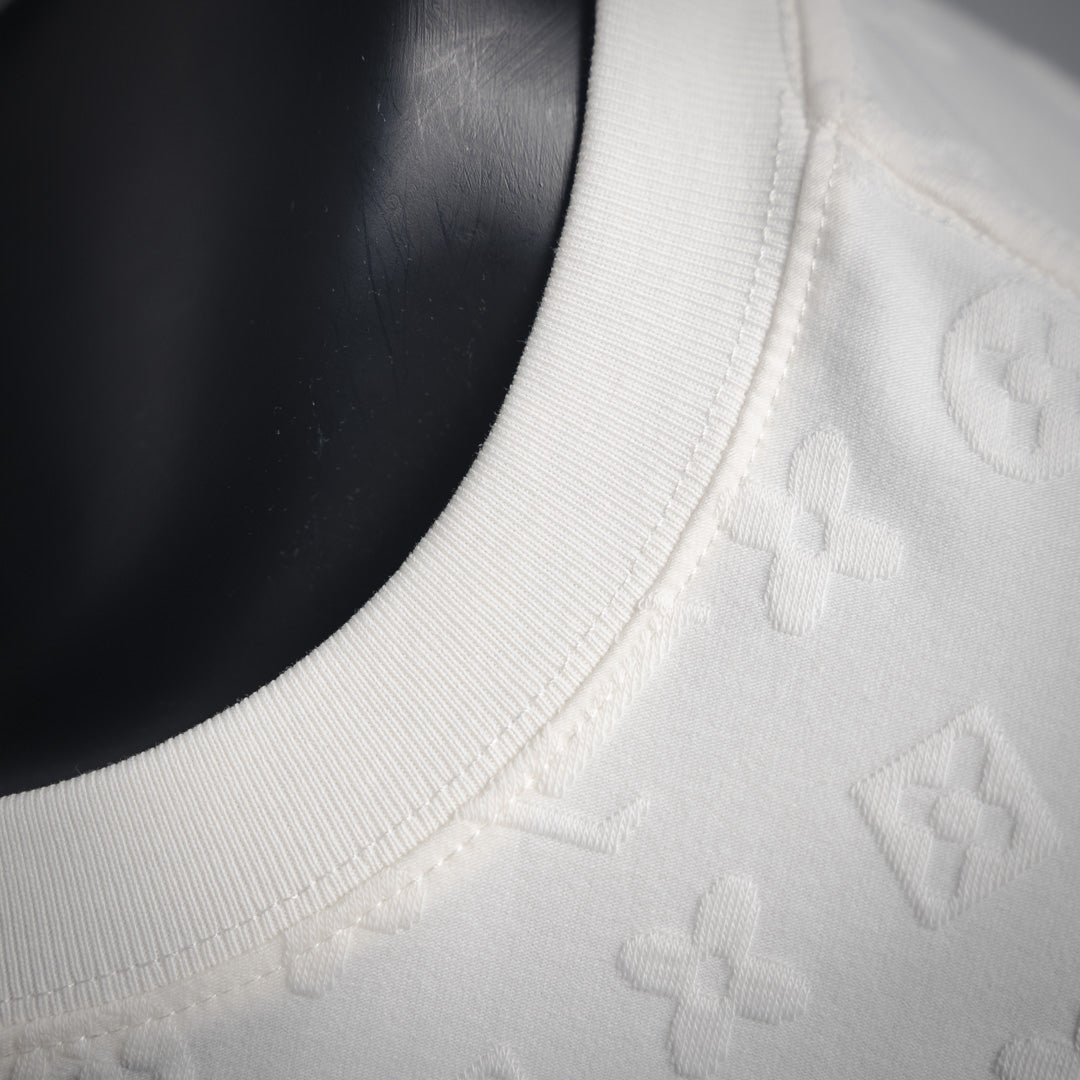 1V 25ss embroidered logo T-shirt