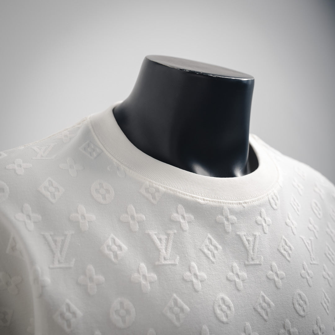 1V 25ss embroidered logo T-shirt