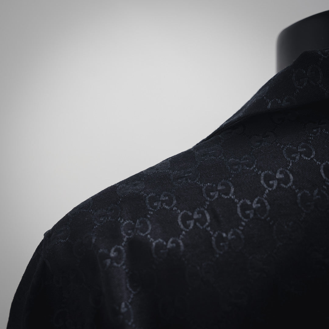 G  25ss Hidden Jacquard Lapel Cardigan Jacket