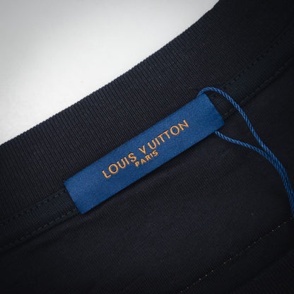1V 25ss embroidered logo T-shirt