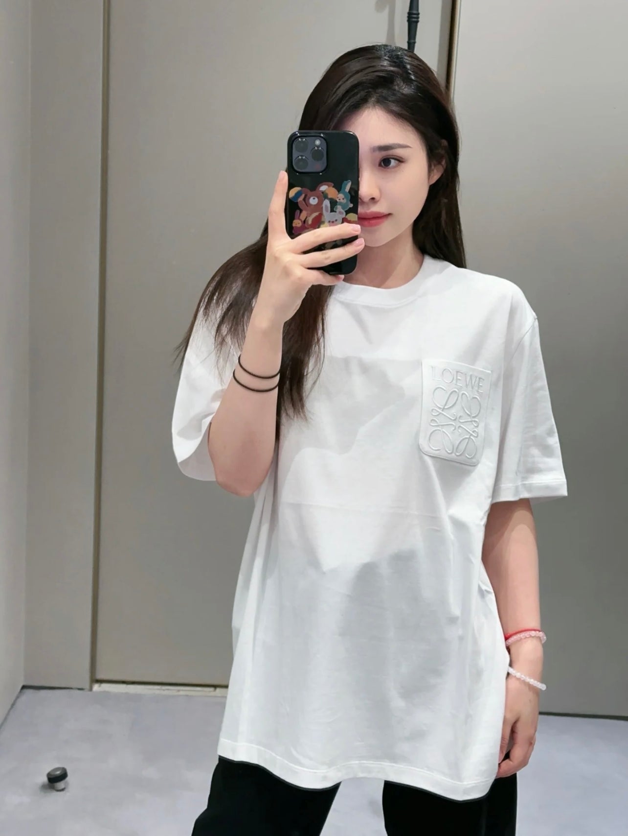 Le Pocket Logo Embroidered T-shirt