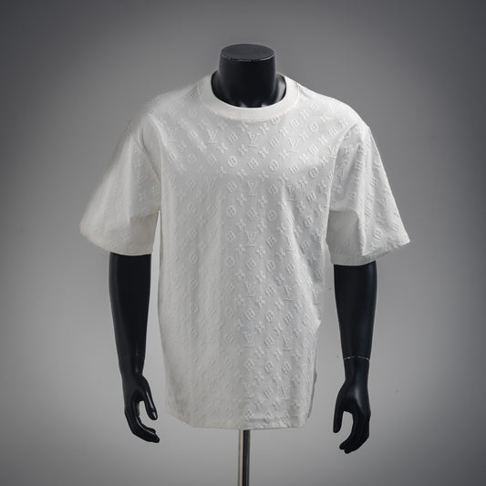 1V 25ss embroidered logo T-shirt