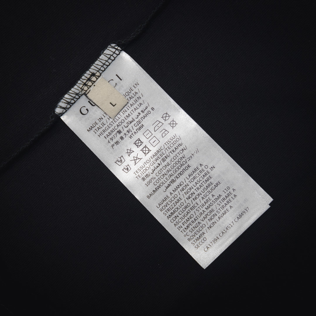 
G-Linie besticktes Buchstabenlogo T-Shirt