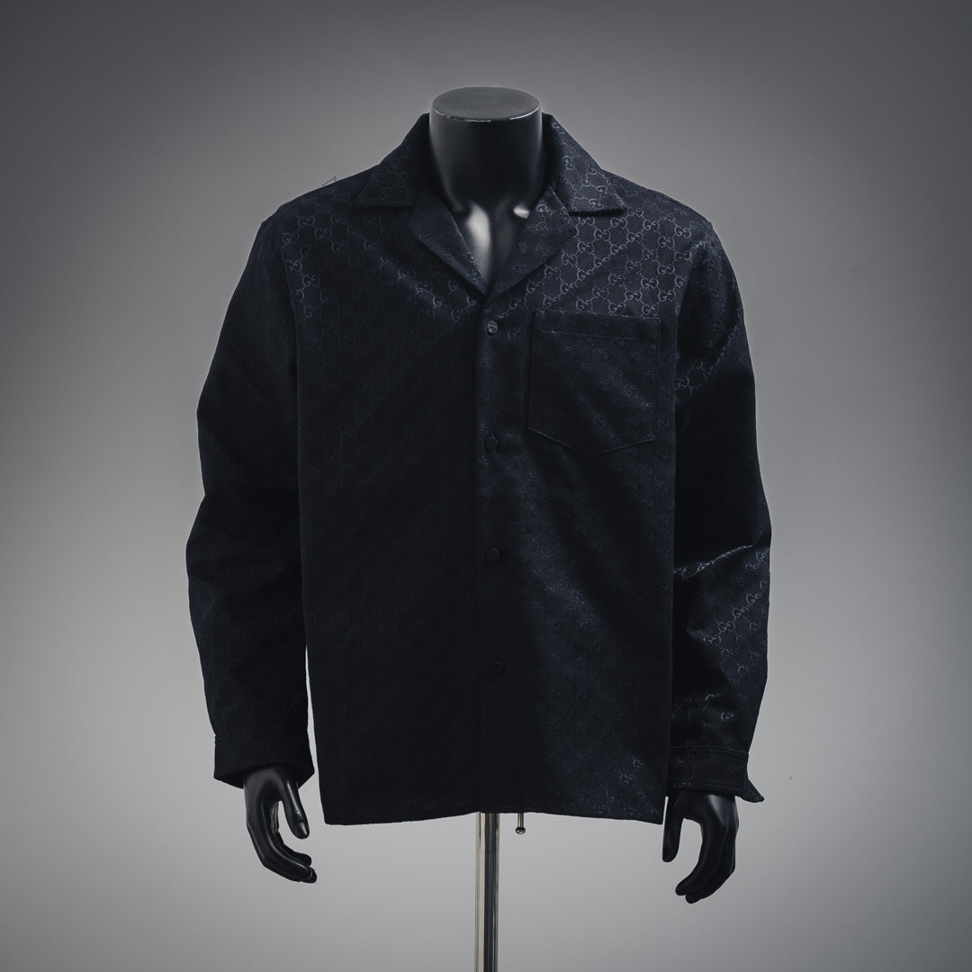 G  25ss Hidden Jacquard Lapel Cardigan Jacket