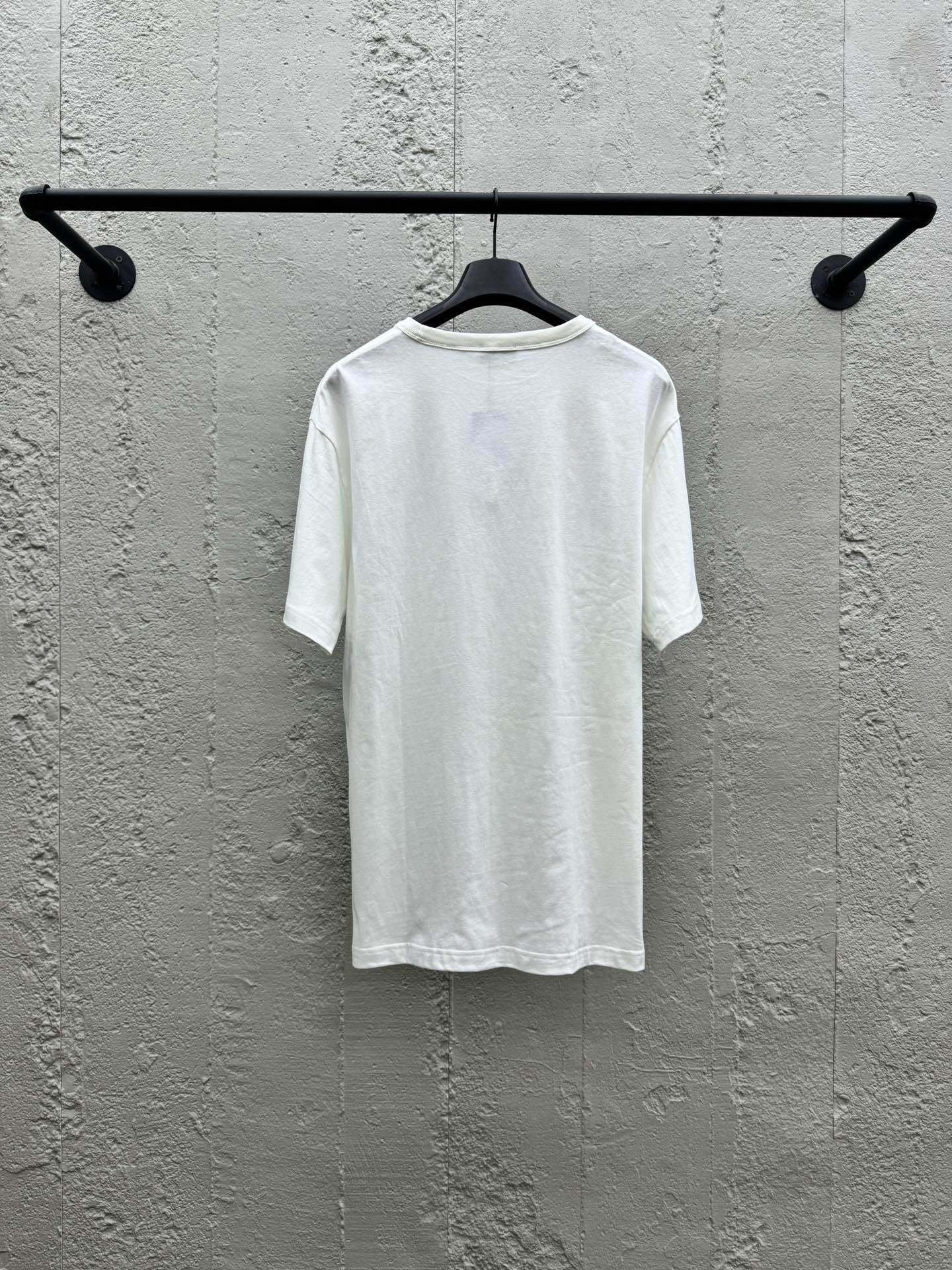 D CD monogram embroidered T-shirt
