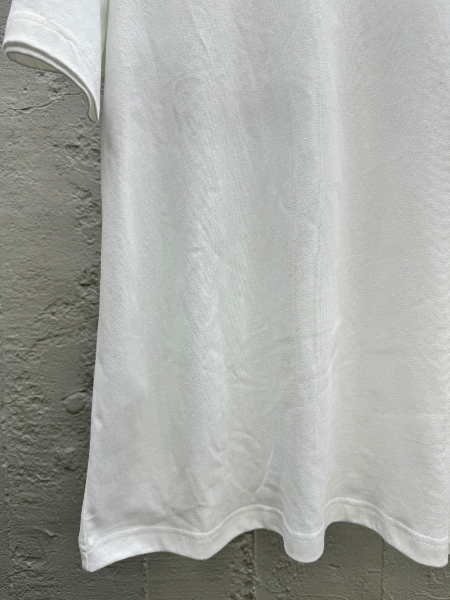 D CD monogram embroidered T-shirt