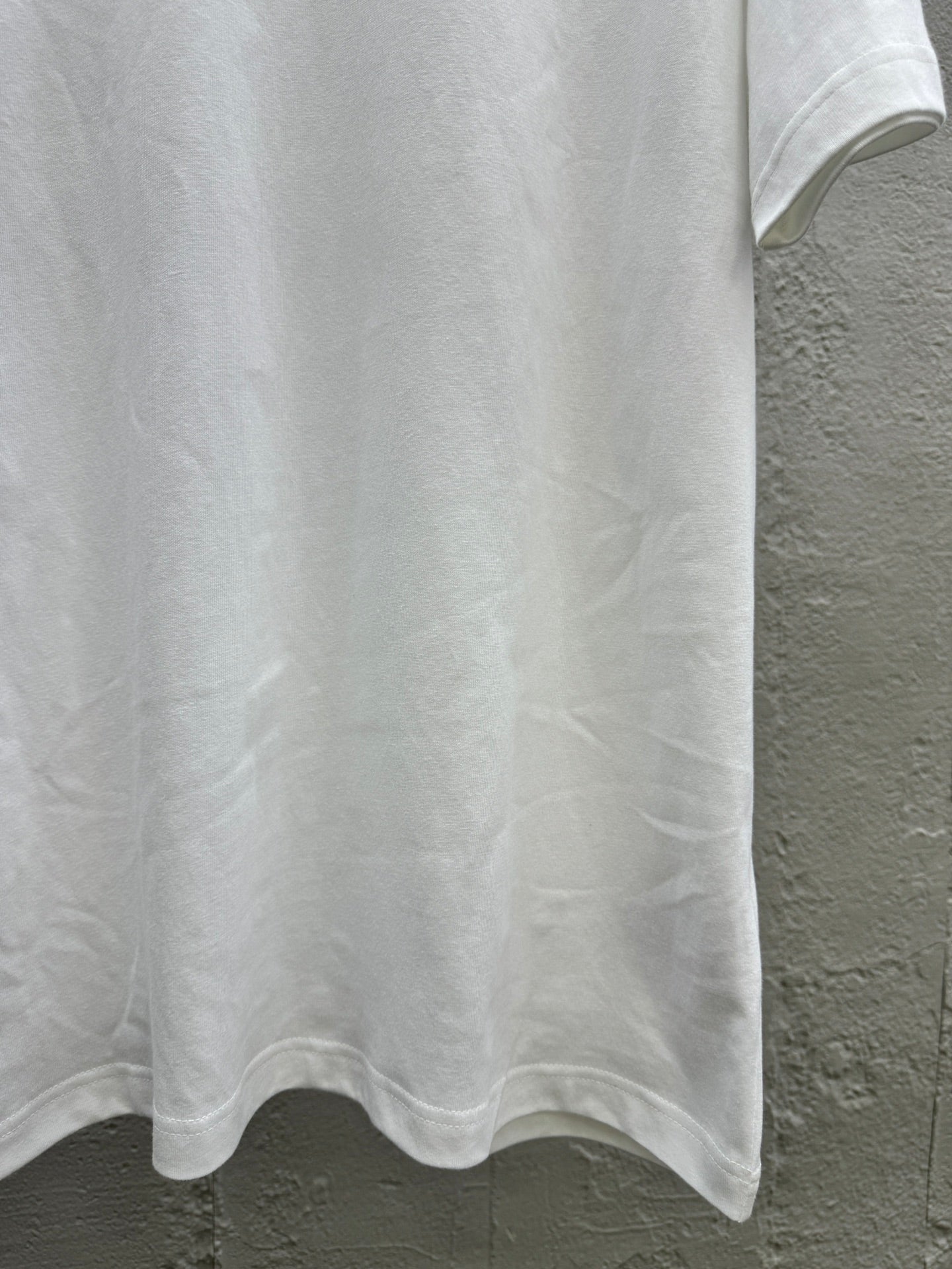 D CD monogram embroidered T-shirt