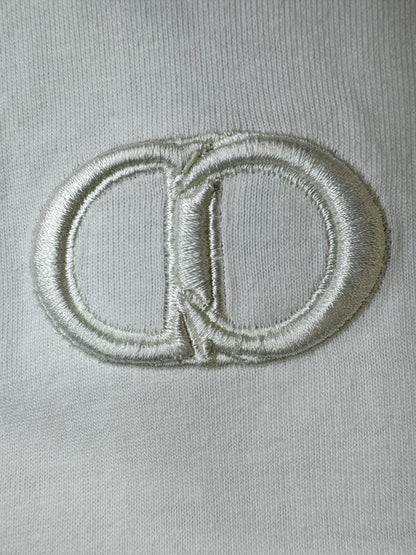 D CD monogram embroidered T-shirt