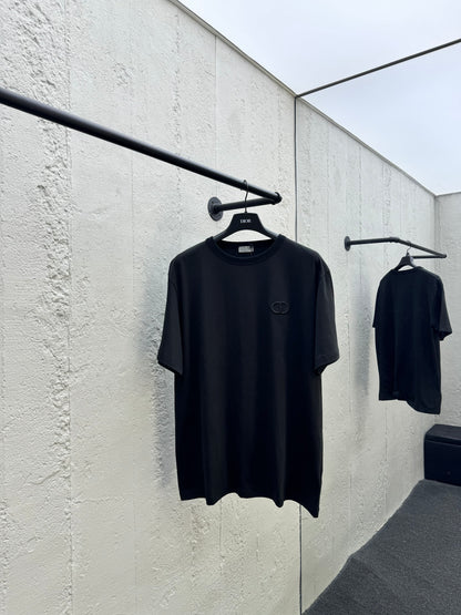D CD monogram embroidered T-shirt