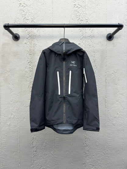A Alpha SV 6 Hardshell Sweatshirt Black